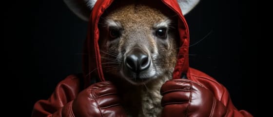 Alcance o auge da luta de boxe em Kangaroo King da Stakelogic