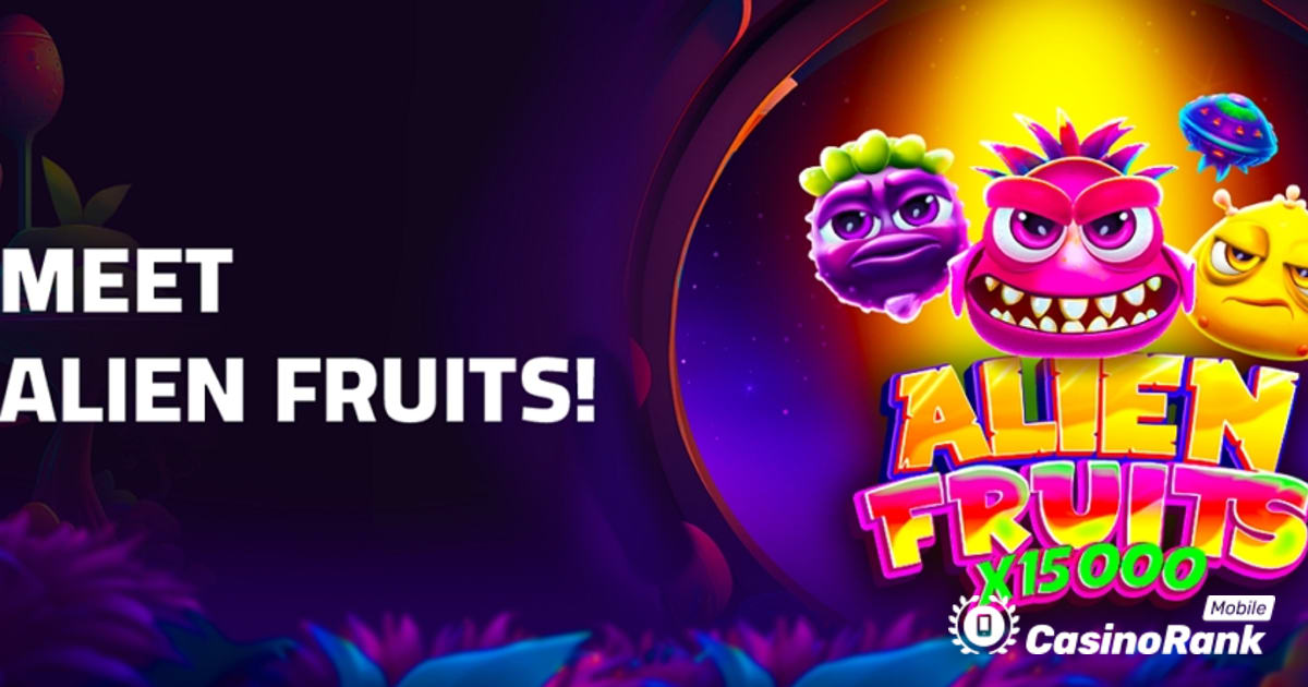 BGaming lança caça-níqueis Alien Fruits com gráficos gerados por IA