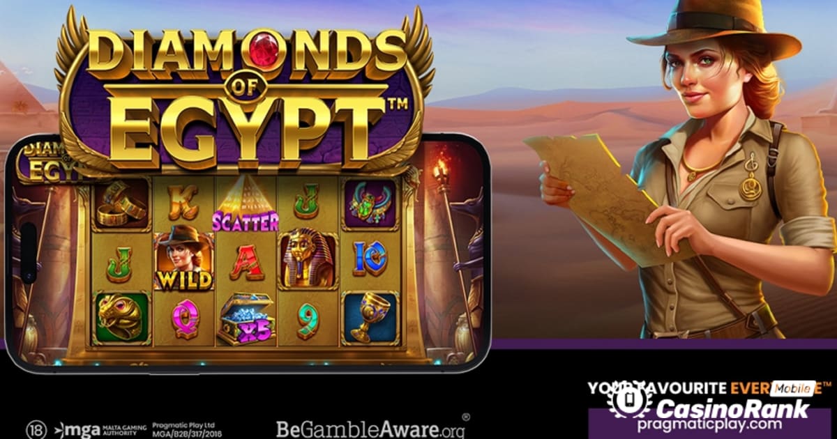 Pragmatic Play lanÃ§a caÃ§a-nÃ­queis Diamonds of Egypt com 4 jackpots empolgantes