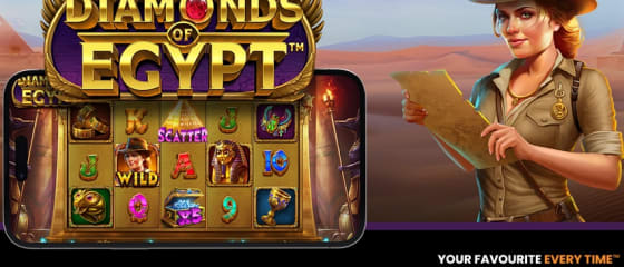 Pragmatic Play lanÃ§a caÃ§a-nÃ­queis Diamonds of Egypt com 4 jackpots empolgantes